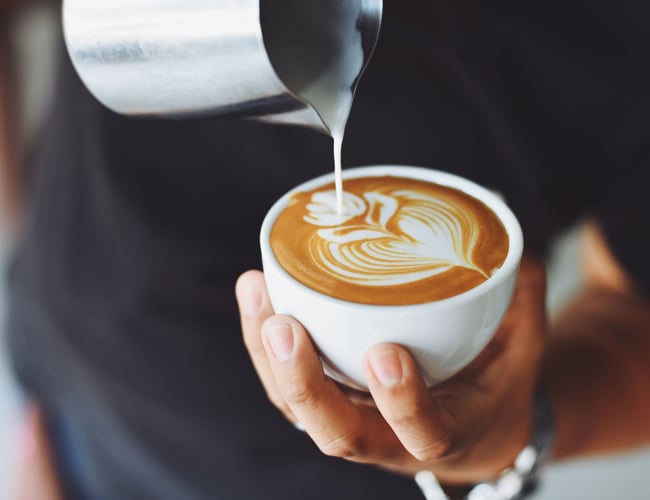 Voksende kaffevirksomhed med fast omsætning fra første dag