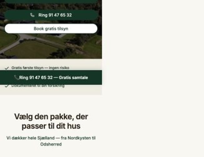 Nøglefærdigt sommerhusservice-koncept – klar til lancering