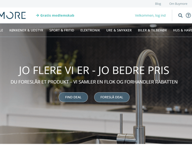 Buymore.dk – Banebrydende indkøbskoncept