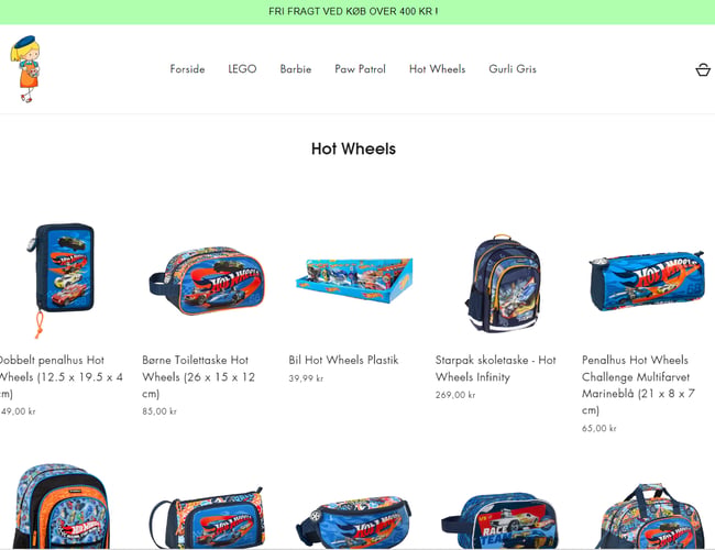Bareleg.dk | 100% Køreklar dropshipping webshop med Legetøj