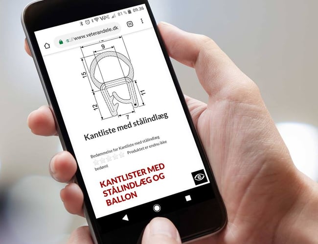 Veterandele.dk - Webshop med reservedele & materialer til veteran og klassiske biler  -  Overskud på 101.000 kr. 2018