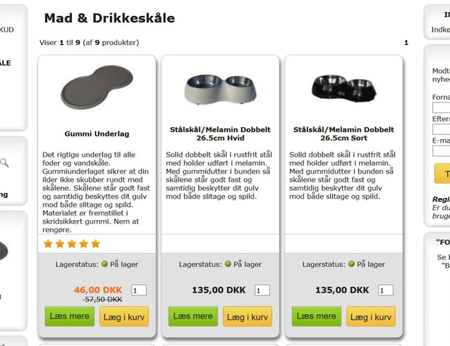 ildershop.dk - Webshop med internationalt leverandørregister og eget brand