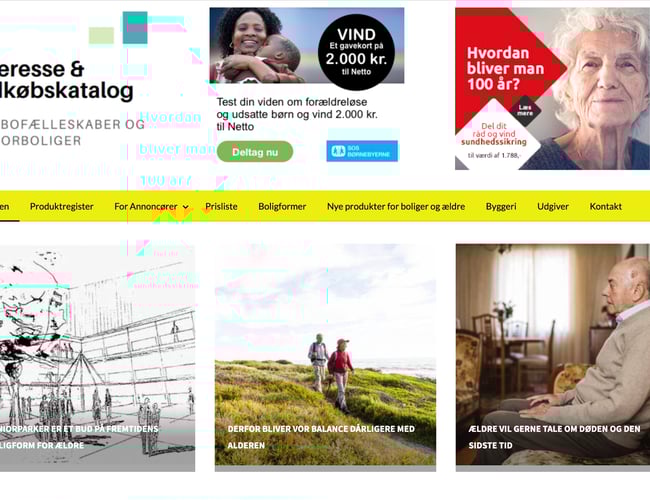 Interesse- og indkøbskatalog til ældre og bofællesskaber 