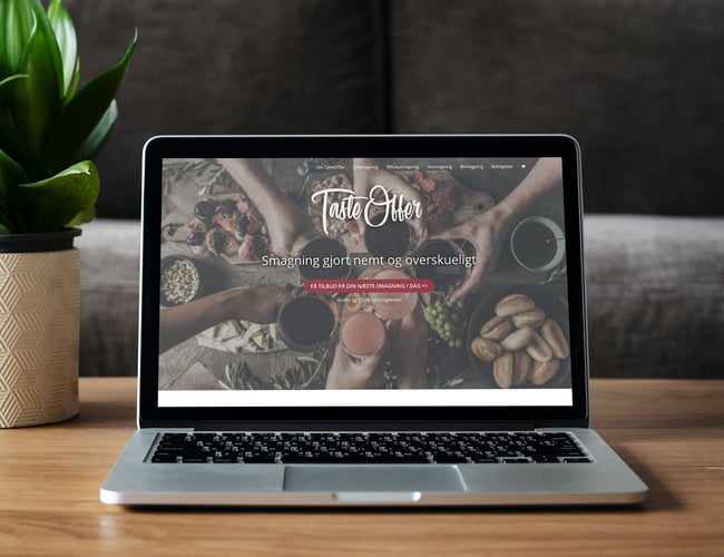 Tasteoffer.dk - Online outsourcing  af vinsmagninger - WordPress