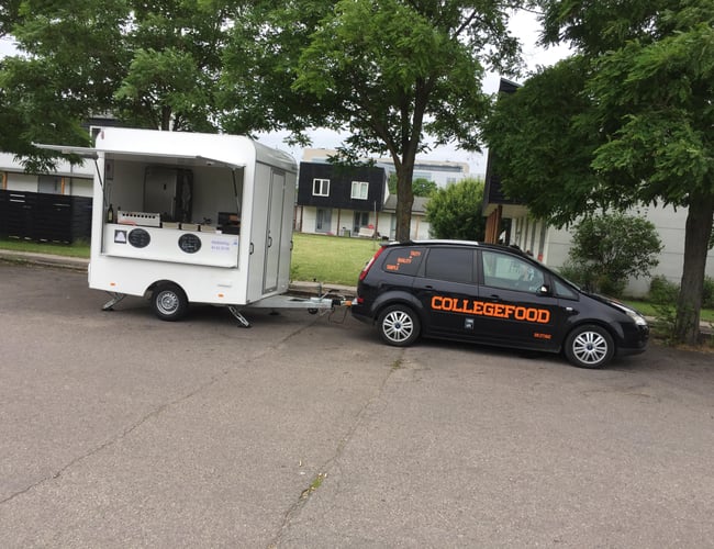 Streetfood koncept med fast kantine ordning i Roskilde. Skal sælges nu!