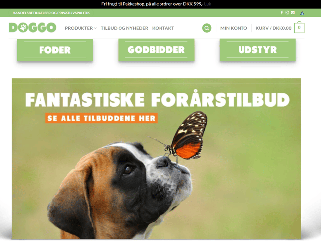 Webshop i vækst - med stort potentiale - omsætning 2020 - 189.000 kr.