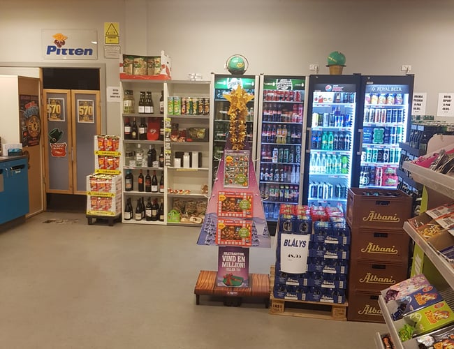 Kiosk på fyn med stor omsætning i 2017 på 14 millioner