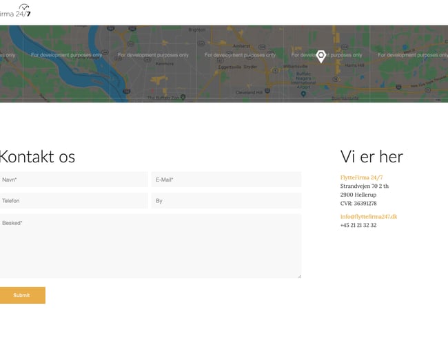 flyttefirma247.dk - Salg af hjemmeside med booking af flyttehjælp til både privat og erhverv