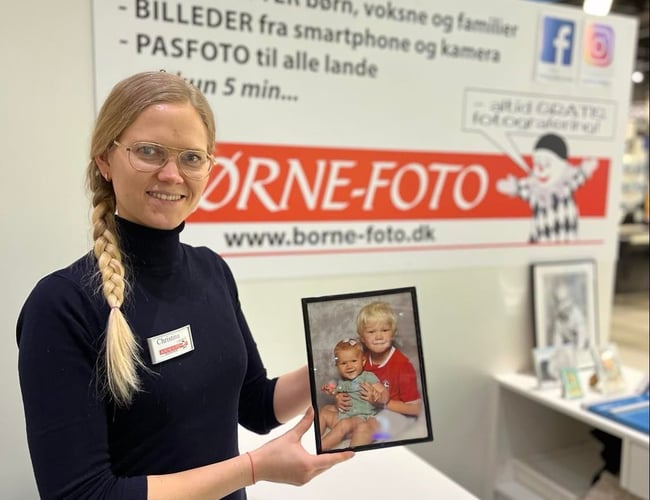 Fotostudie i Aalborg Storcenter 