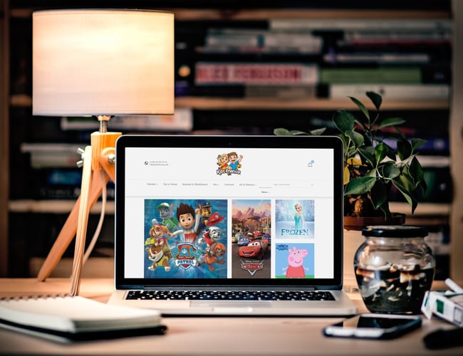 Flot børne webshop med 2 domæner og dropshipping 
