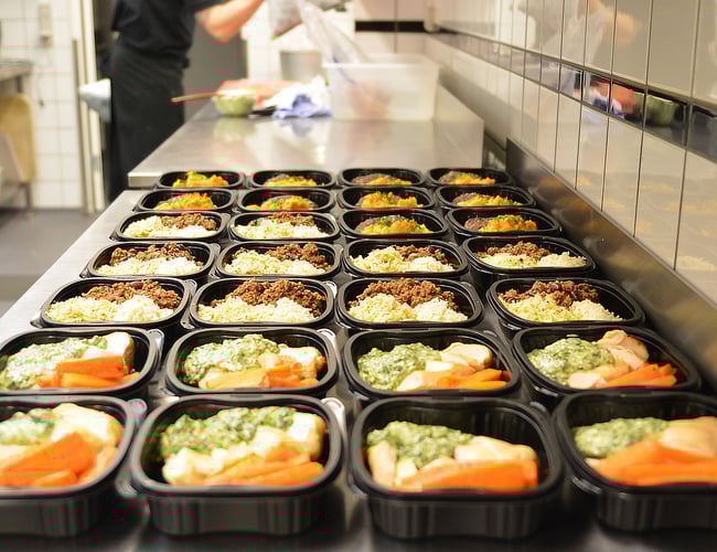 Sund madleverings koncept med omsætning - over 300 måltider pr. uge.