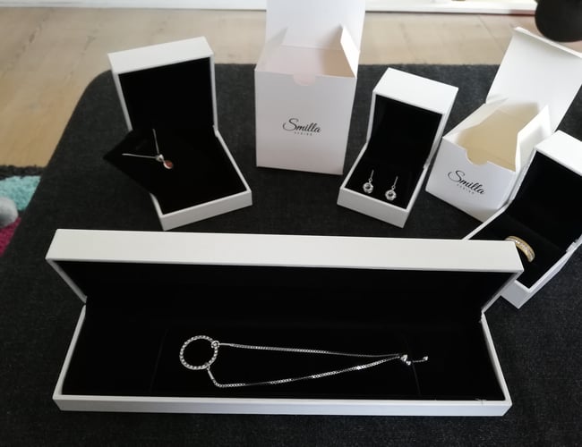 Smykker med ægte Swarovski krystaller - SmillaDesign.com