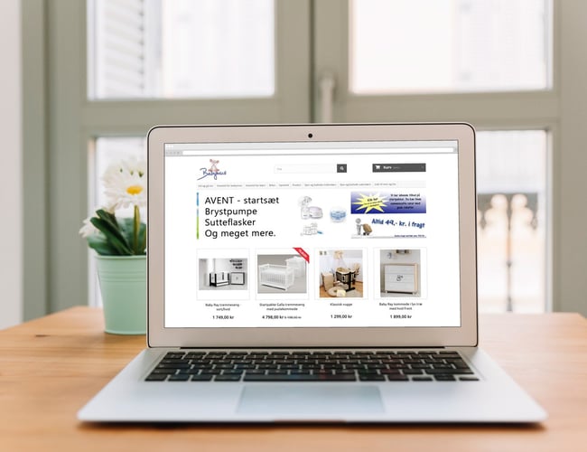 Babymus.dk - Webshop med stort potentiale med dropshipping aftale