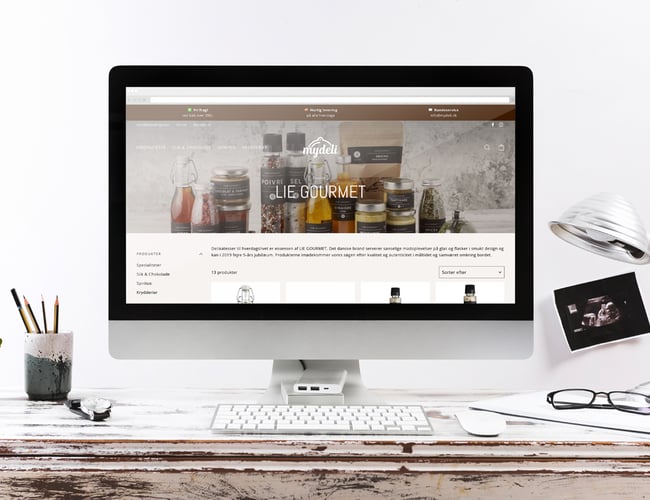 Mydeli.dk - Salg af Delikatesser, Spiritus, Slik & Chokolade 