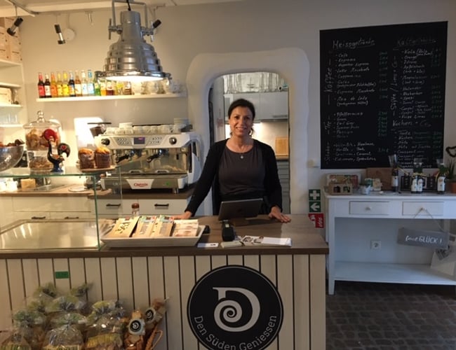 Densuedengeniessen.de - Hyggelig populær Café / salg af delikatesser i Glücksburg