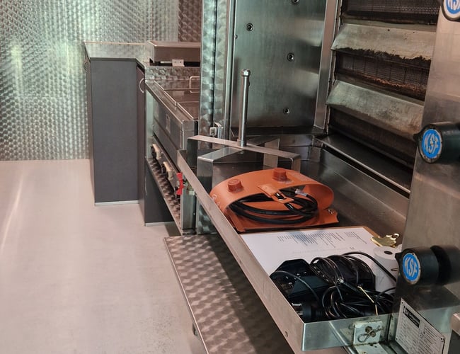 Foodtrailer med rotisseriovn