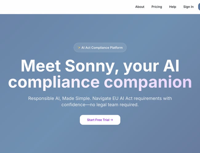 AI act compliance system (web app)
