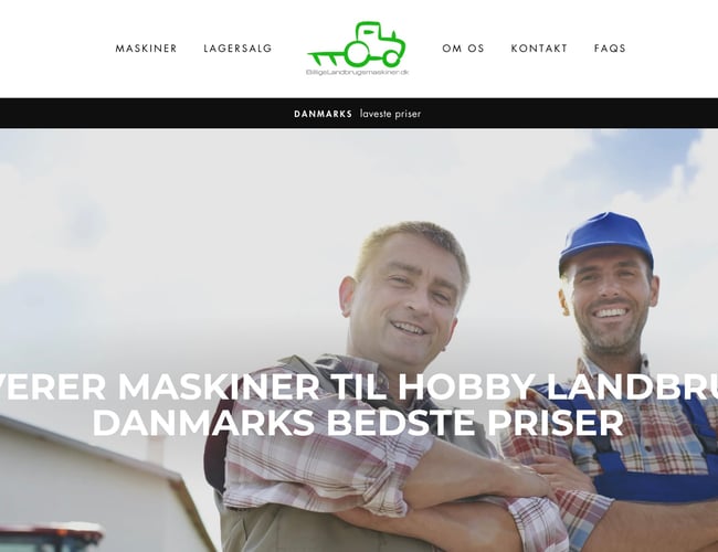 Webshop - netto omsætning ca. 500k  årligt