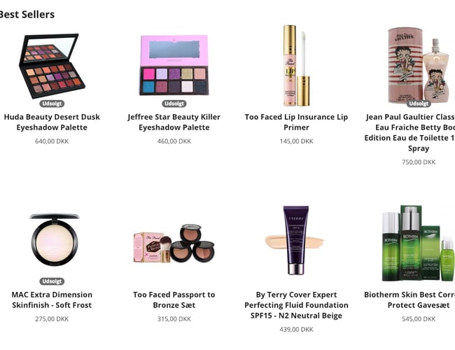 Pureglam.dk - Brandet kosmetik på abonnement