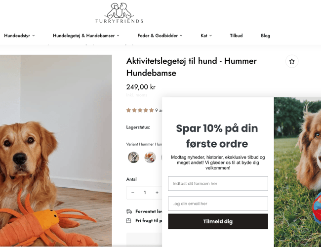 1,7 mio. kr. i omsætning– nu sat ned til 129.000 kr. i en begrænset periode for hurtig overtagelse grundet barsel