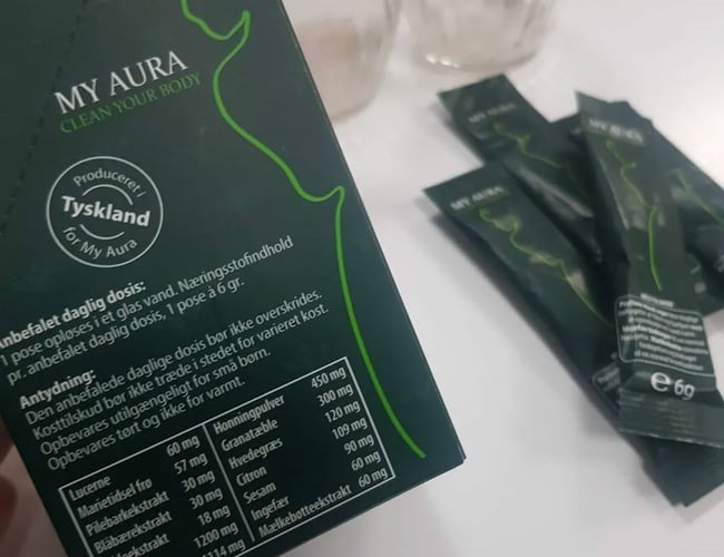 My Aura - Clean your body - Kosttilskud - Udrensning