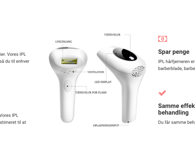 Silkehuden.dk - Webshop med den populære IPL Hårfjerner