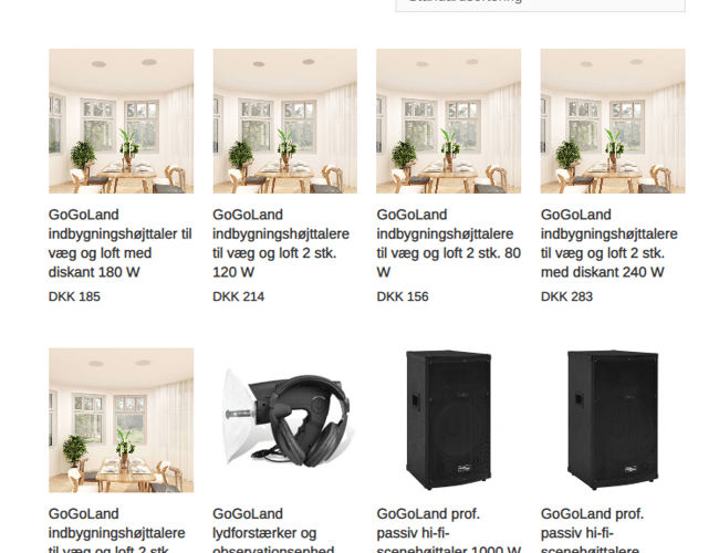 Webshop dropshipping med + 40.000 produkter