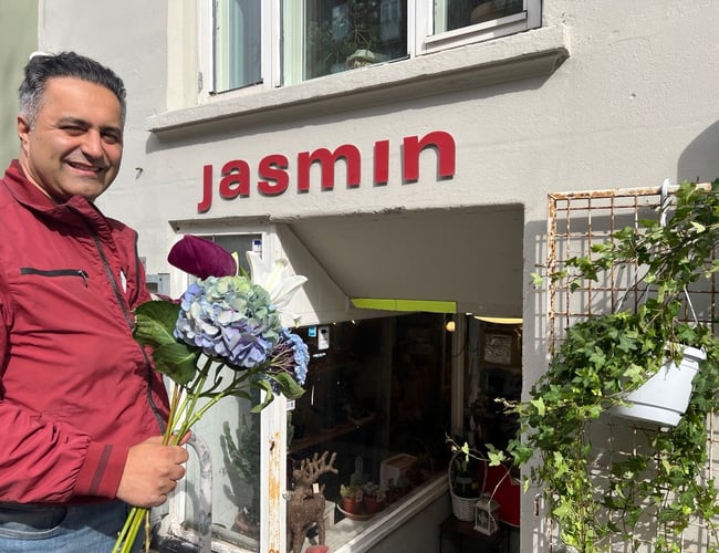 Blomsterbutik til Salg