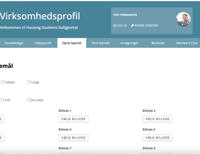 Boligportal for unge under uddannelse
