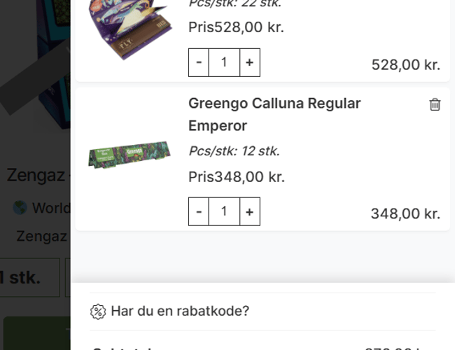 3 måneder gammel Rullegrejs webshop med store muligheder!