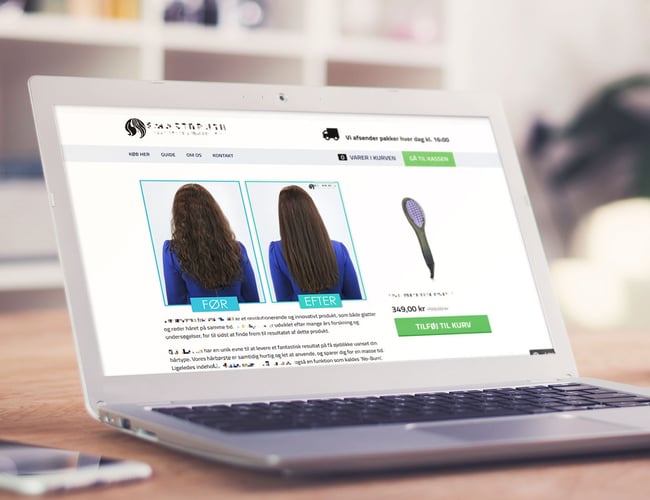 Niche webshop med god avance og stort potentiale - fuldkommen køreklar løsning