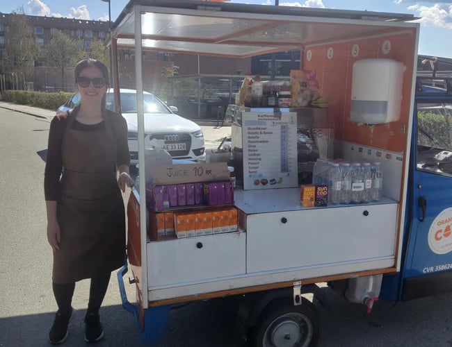 Event virksomhed & mobilt gadesalg - god omsætning: 