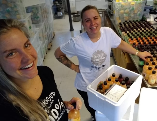 Juice Produktion, Udstyr, Koncept, Brand og Website  