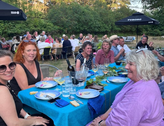 Kro med 11 værelser og stor restaurant på Anholt til salg - 6000 kvm jord og 500 kvm bygninger