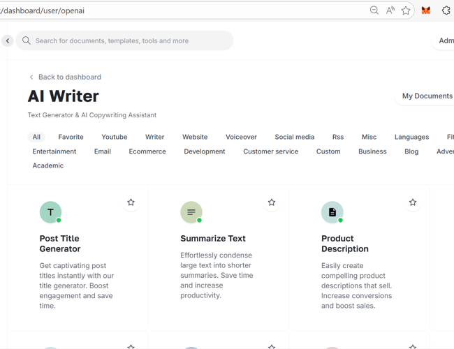 Aivio.dk - AI SaaS platform