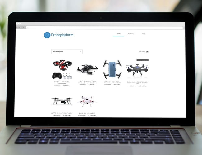 Droneplatform.dk - En webshop med handel af Drone sæt, Drone udstyr og Drone reservedele.