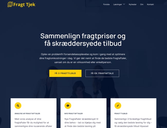 Dit næste store projekt Inden for Fragt- og Logistikløsninger - 3 tilbud på fragt