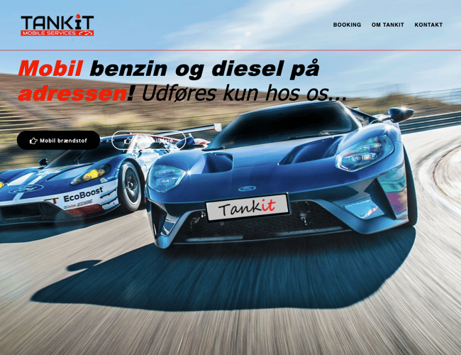 Kørende tankstation nemt og enkelt den første og eneste i Danmark