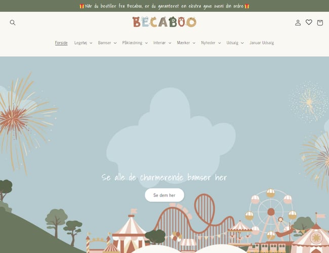 Salg af Becaboo.dk webshop med lager