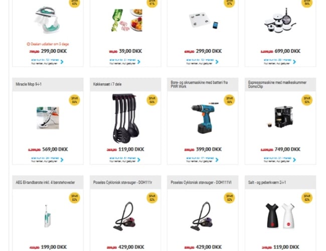 Kendt webshop med omsætning: 869.000,- 