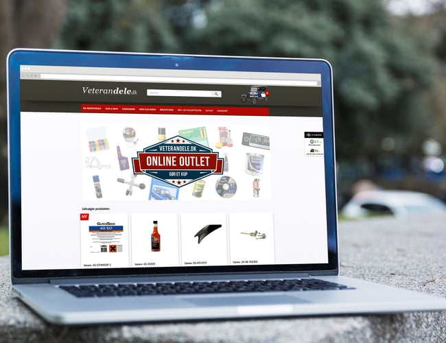 Veterandele.dk - Webshop med reservedele & materialer til veteran og klassiske biler  -  Overskud på 101.000 kr. 2018