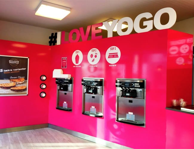 Populær Frozen Yoghurt shop på AA placering i Esbjerg