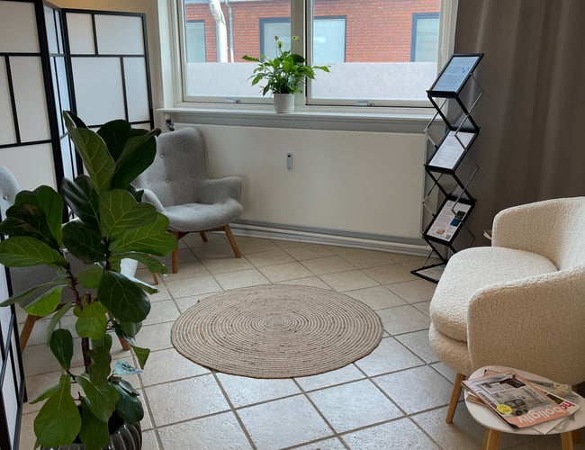 Klinik med cryoterapi og infrarød sauna sælges