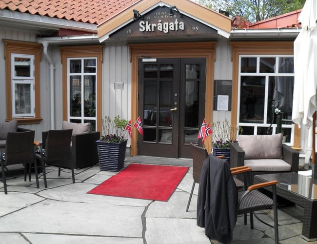 Overdådig og frisk restaurant