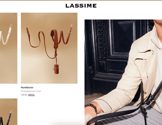 Webshop & lager af luksus hundeseler/snore