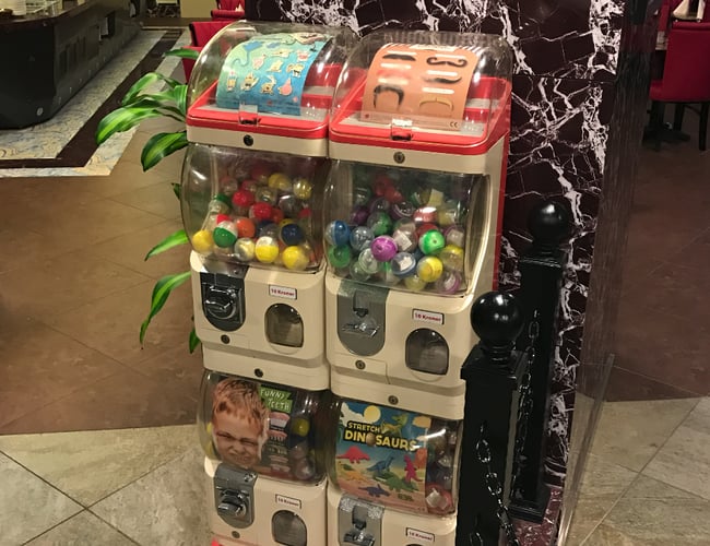 Slikautomat forretning med passiv indtjening - Resultat: 151.000 kr. 2018