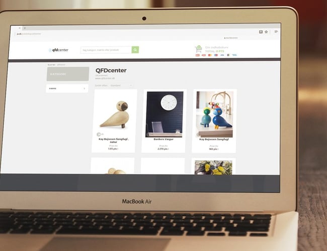 Qfdcenter.dk - Professionel sparringpartner til primært fødevareproducenter med CX system.