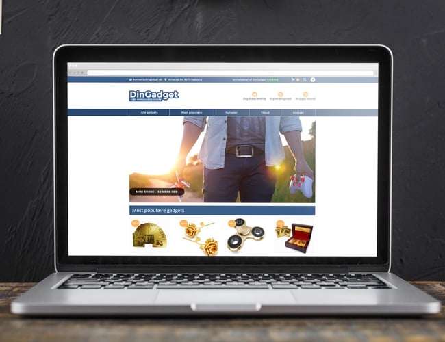 Dingadget.dk webshop med 280% vækst i 2019 og 950.000 i omsætning. 