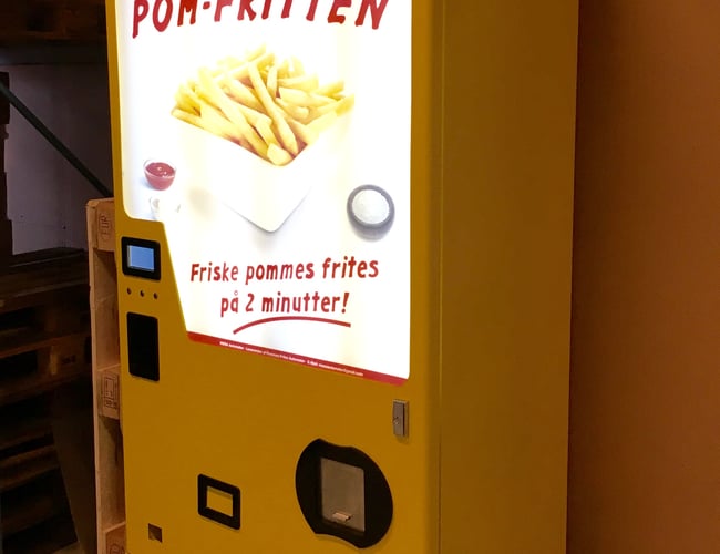 Pommes Frites Automat og Koncept