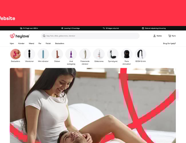 Sexlegetøjswebshop - Kærlighed ved første klik ❤️